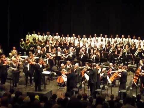 ISO - HATIKVA - Paolo Olmi - conductor  & The Israel Symphony Orchestra Rishon LeZion.MOV
