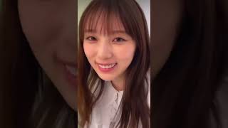 【与田祐希】乃木坂46の与田祐希が撮影中に見せた可愛い一コマ　#shorts
