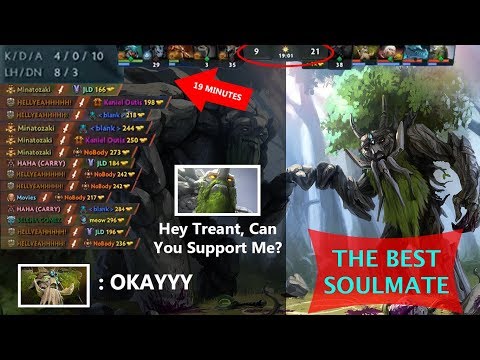 The BEST SOULMATE - Treant Protector With Tiny AUTO KILL 100% Dota 2 Panda Braco