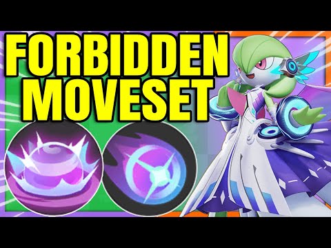 I played the FORBIDDEN GARDEVOIR MOVESET and it's Insane | Pokemon Unite