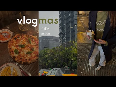 vlogmas bcn  II puesta y cenitas