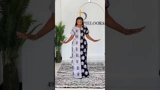 Beautiful cotton batiki dress #latestafricaprint #africanclothing #zamakalefashion #style