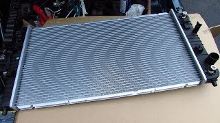 How to REPLACE the RADIATOR in a  2003 CHEVY MALIBU (NARRATED PHOTO SLIDESHOW)!