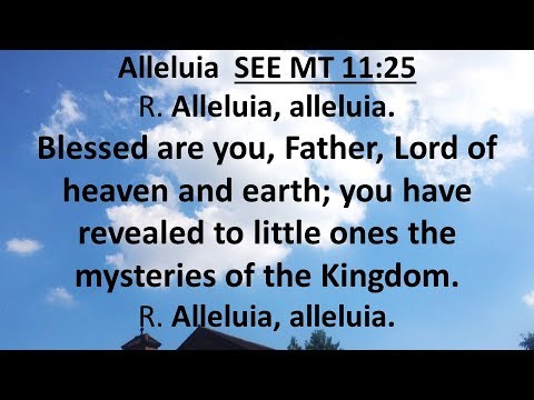 Daily Bible Reading 26 July 2018 of Catholic Mass