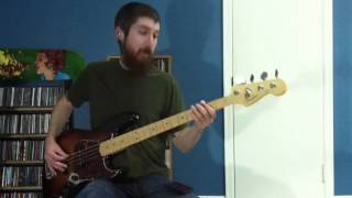 Screeching Weasel Stupid Over You Bass Cover