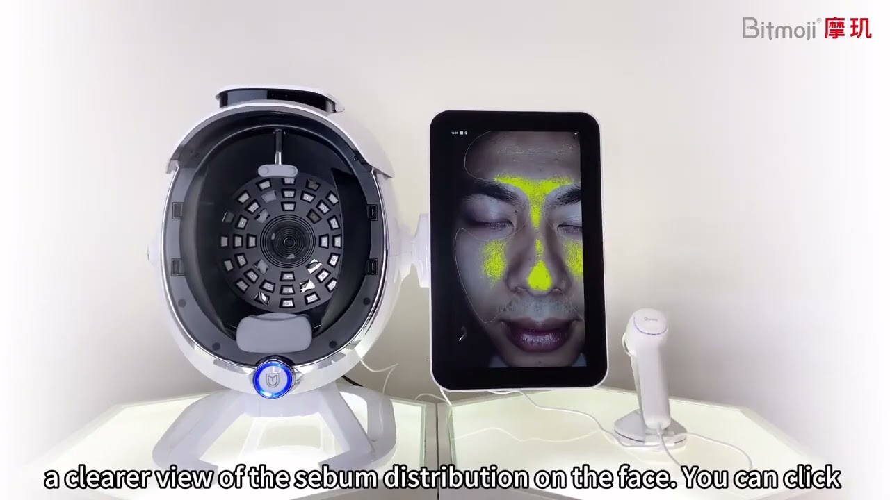 Professional Skin Analyzer Machine | 3D Facial Imaging & Skin Diagnosis Device A6