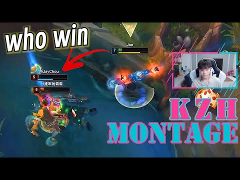 KZH LEE SIN MONTAGE - How Many Qs This Lee Misses? - Rank1 Chinese Lee Sin - League of Legends