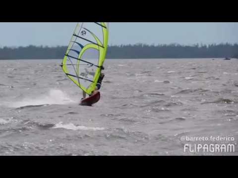 Windsurfing Hurricane Matthew Fed @ Stuart Causeway.