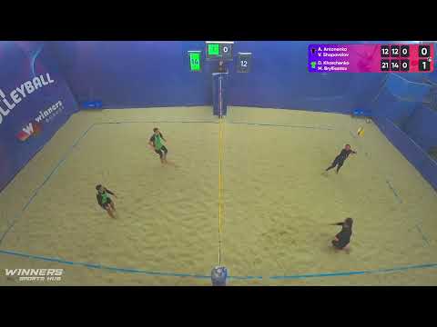 01:05 A. Antonenko / V. Shapovalov - D. Kharchenko/M.Brylliantov 21.12.2022|Winners Beach Volleyball