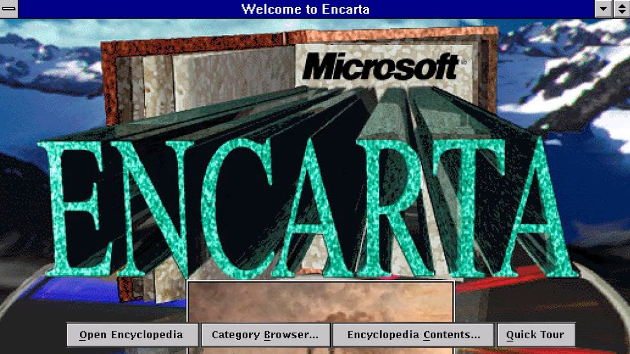 ENCARTA, LA WIKIPEDIA ANTES DE WIKIPEDIA