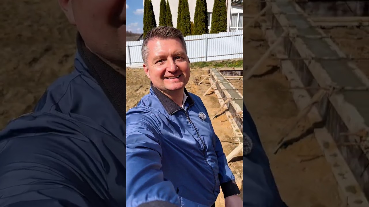 🔥 Новости строительных работ на участке! Заливка фундамента, насос и большие машины