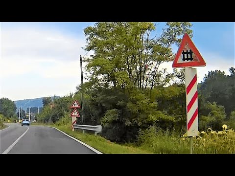 Passaggio a livello SP 23a Calosso (AT) #levelcrossing #bahnübergang #踏み切り