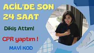 ACİL' de 24 saat - Koç Üniversitesi Hastanesi - intörn vlog