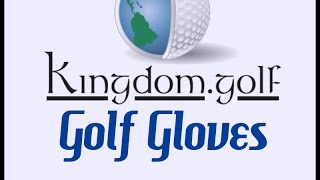 Custom Golf Gloves - Logo Golf Gloves