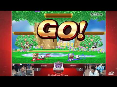 UGC Smash 4 Singles Pools - Branstar (Fox) vs. Kameme (Mega Man, Sheik)