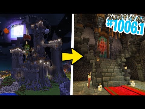 Exploring the Spooky Castle in Minecraft ITA - LIVE NOW!