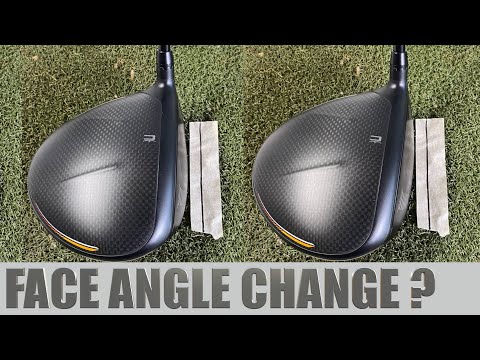 OPEN, CLOSED, SQUARE FACED DRIVER / FACE ANGLE & ADJUSTABLE HOSELS