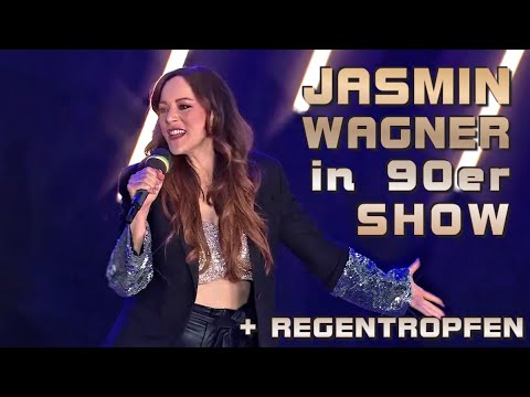 Jasmin Wagner in 90er Show (Damals war's) Hit-Medley, Talk & Spiel, Regentropfen (Jasmin Fan-Total)