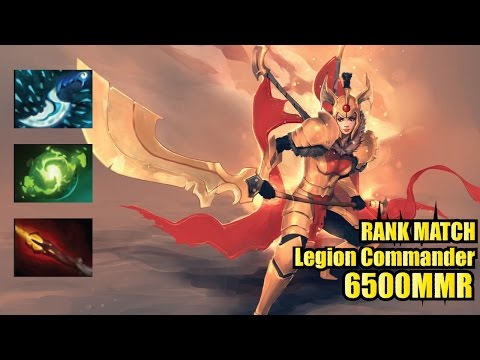 Dota2 Legion Commander REFRESHER Dual Rank match 6500MMR