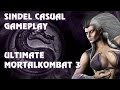 Ultimate Mortal Kombat 3 Sindel Gameplay HD