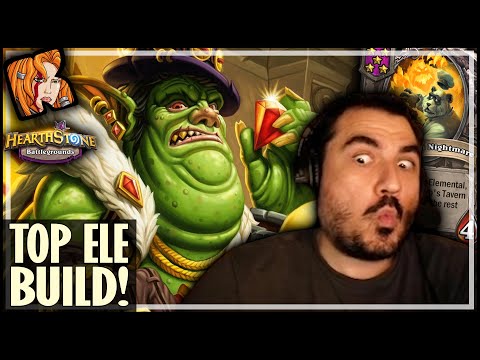 MY BEST ELEMENTAL BUILD EVER! - Hearthstone Battlegrounds