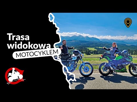 Trasy motocyklowe dla każdego - odc.4. | Motocyklem z widokiem na Tatry