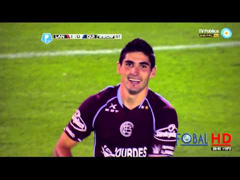 Gol de Pereyra Díaz. Lanús 1 - Quilmes 0 | Torneo Final 2014 - Fecha 8