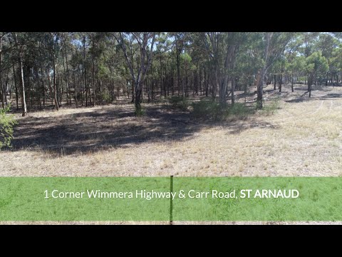 1 Corner Wimmera Highway & Carr Road, St Arnaud, VIC 3478, 0 Bedrooms, 0 Bathrooms, Section