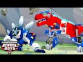 Optimus Prime Saves the Dinobots 🦖 Transformers Rescue Bots | Kids Cartoons | Transformers TV