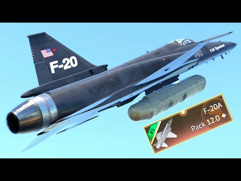 F-20A Tigershark - TEST FLIGHT
