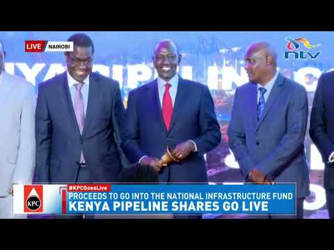 Kenya Pipeline Company listed in Nairobi Securities Exchange