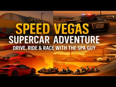 The Ultimate Vegas Car Experience with The Spa Guy! Speed Vegas: Where You Can Drive a Dream Car!