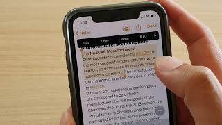 How to Select Text in Four Ways on iPhone 11 / XS / 11 Pro Max
