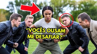 GANGUE RACISTA ATACA MULHER NEGRA SEM SABER QUE ELA É A NOVA DELEGADA DA CIDADE...