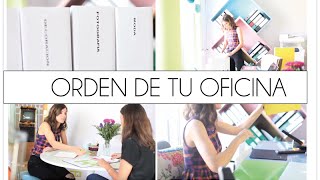 Trucos para ordenarar tu oficina y ser más eficaz y feliz