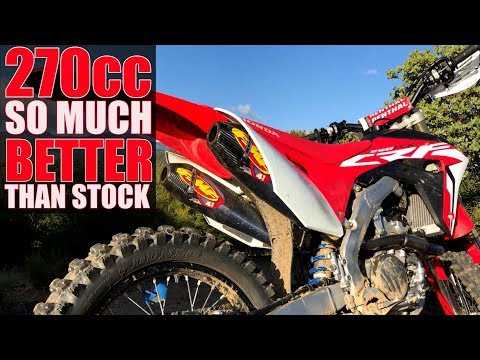 Dialed in Honda CRF250RX big bore, mapping, full FMF - what a difference!!