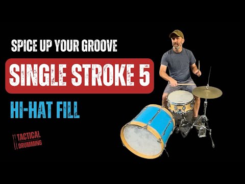 Single Stroke 5 Hi-Hat Fill