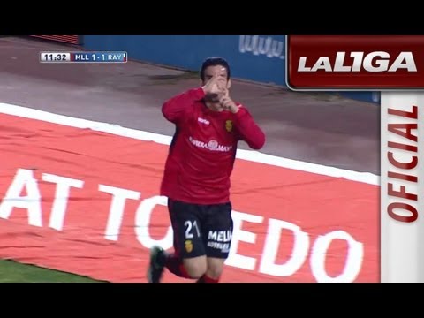 Gol de Alejandro Alfaro (1-1) en el RCD Mallorca - Rayo Vallecano - HD