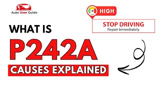 dtc p242a - жылдам жою