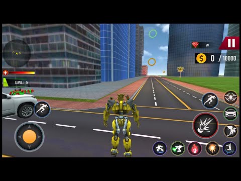 Drone Robot Transforming Games - Android Gameplay #3