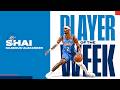 SGA Named NBA Western Conference Player Of The Week Highlights April 6 2026 OKC Thunder