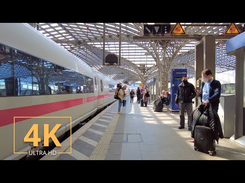 Cologne, Germany 🇩🇪 City Tour | Köln, Deutschland | 4K | Hauptbahnhof | Street Walk | 2022
