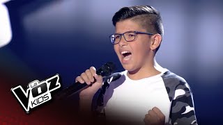 Álvaro Figueiras: &quot;Culpable&quot; – Audiciones a Ciegas  - La Voz Kids 2018