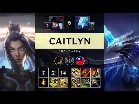 Caitlyn ADC vs Anivia - TW Challenger Patch 25.07
