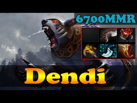 Dota 2 - Dendi 6700 MMR Plays Ursa Vol 2 - 2 Games - Ranked Match gameplay!