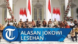 Alasan Jokowi Perkenalkan Menteri Secara Lesehan dan Dijemur Panas Matahari