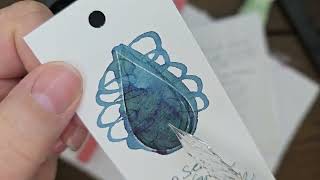 Deep Sea Green Ink Review Faber Castell Fountain Pen Ink