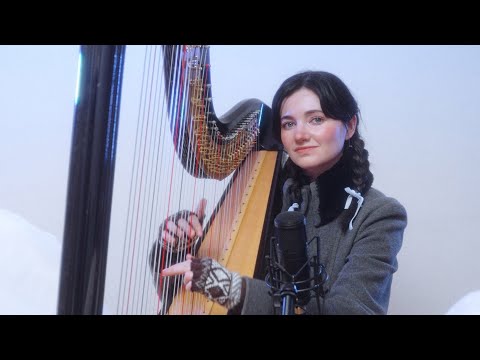 High on a Rocky Ledge  |  Moondog (Harp & Voice Cover)