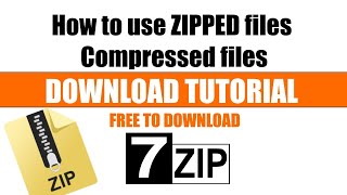 how to use 7zip to extract files - how to extract file 7zip (.7z) in computer easy !