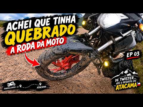 MUITA CHUVA E RETAS ATÉ SANTIAGO DEL ESTERO -- DE MOTO ATÉ O DESERTO DO ATACAMA [EP03]